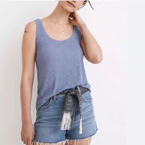 NWT Madewell Eastover Tank / XX-SMALL / SOFT TWILIGHT